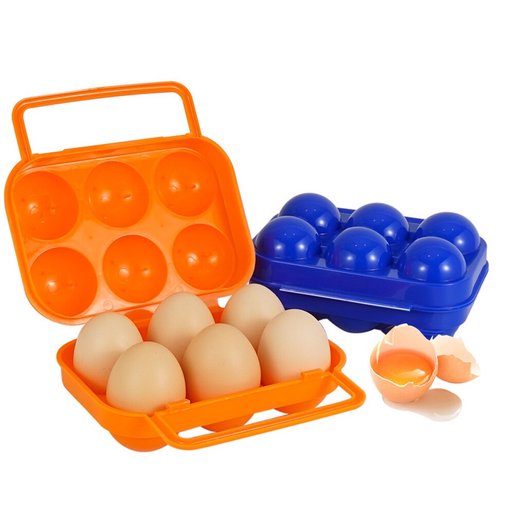 Versatile 6/12 Grid Egg Storage Box