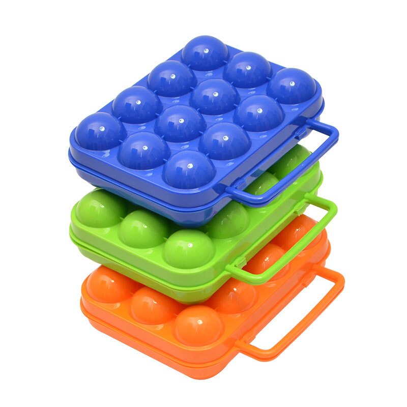 Versatile 6/12 Grid Egg Storage Box